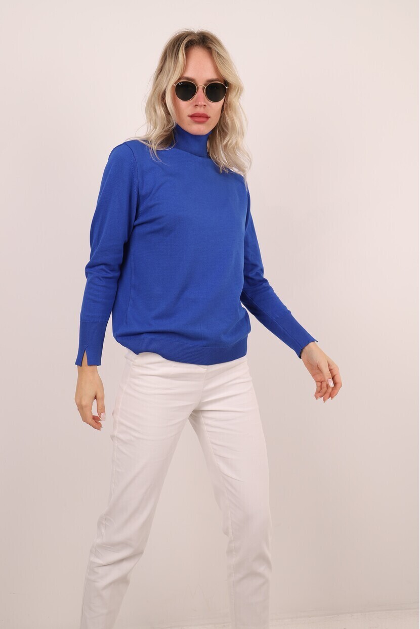 DİK YAKA BASIC TRİKO KAZAK