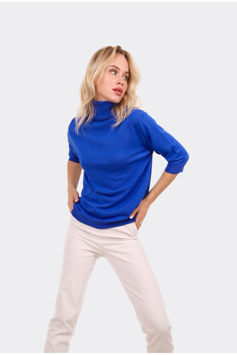 DİK YAKA ÖRGÜ KAZAK