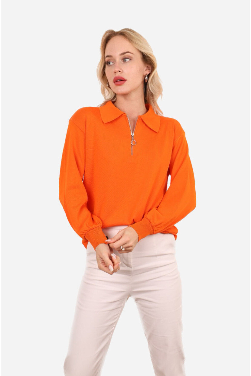 FERMUARLI TRİKO KAZAK