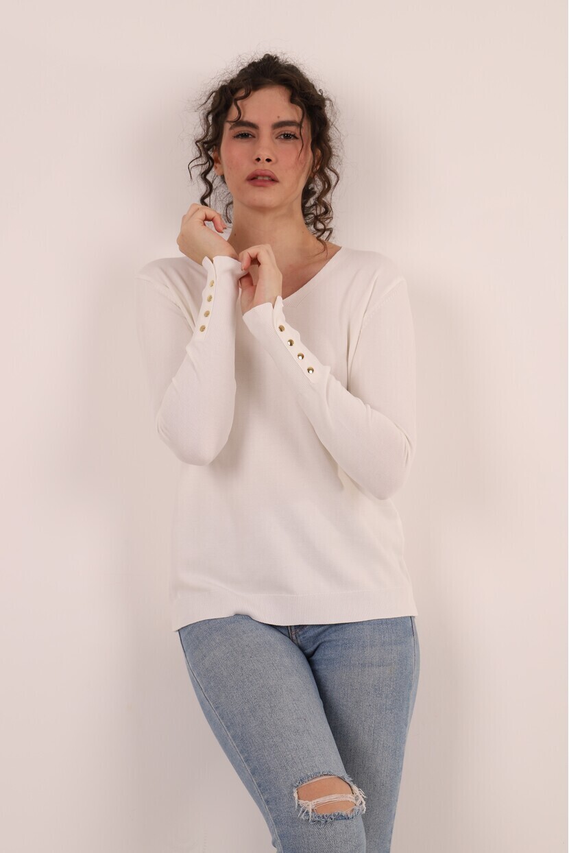 V YAKA BASIC TRİKO KAZAK