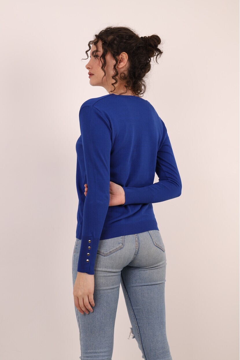 V YAKA BASIC TRİKO KAZAK