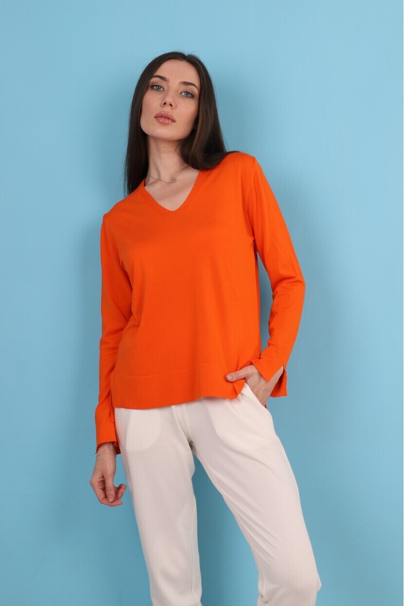 V Yaka Orange  Triko