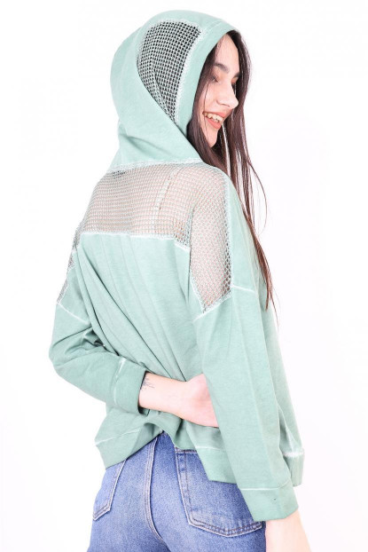 Sırt Detaylı Sweatshirt