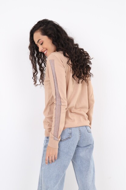 Kol Sim Detaylı Triko