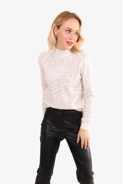 SİM DESENLİ TRİKO