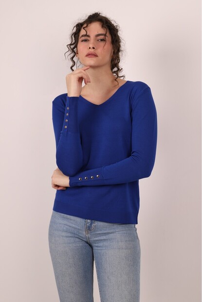 V YAKA BASIC TRİKO KAZAK