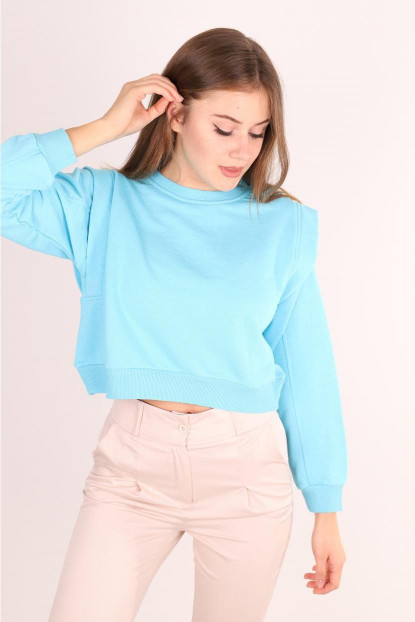 Basic Örme Sweatshirt